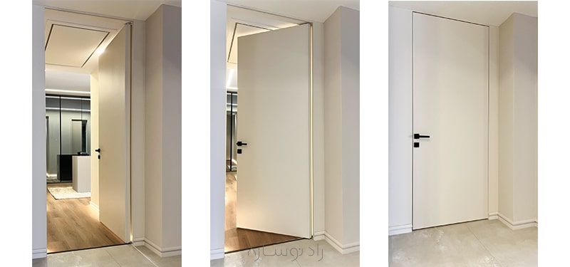 درب فریم لس دستشویی