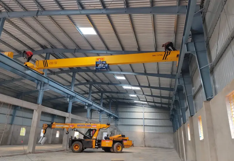 بهترین شرکت های سازنده جرثقیل سقفی